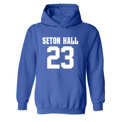 Seton Hall - NCAA Men's Basketball : Mike Williams - Classic Shersey Hooded Sweatshirt-0