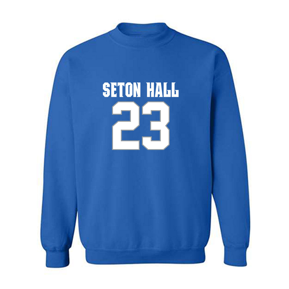 Seton Hall - NCAA Men's Basketball : Emmanuel Okorafor - Classic Shersey Crewneck Sweatshirt-0