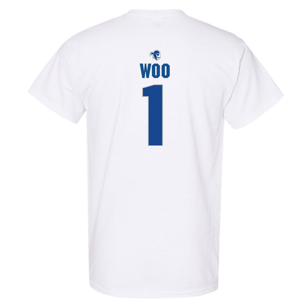 Seton Hall - NCAA Women's Volleyball : Mason Woo - Fashion Shersey T-Shirt-1