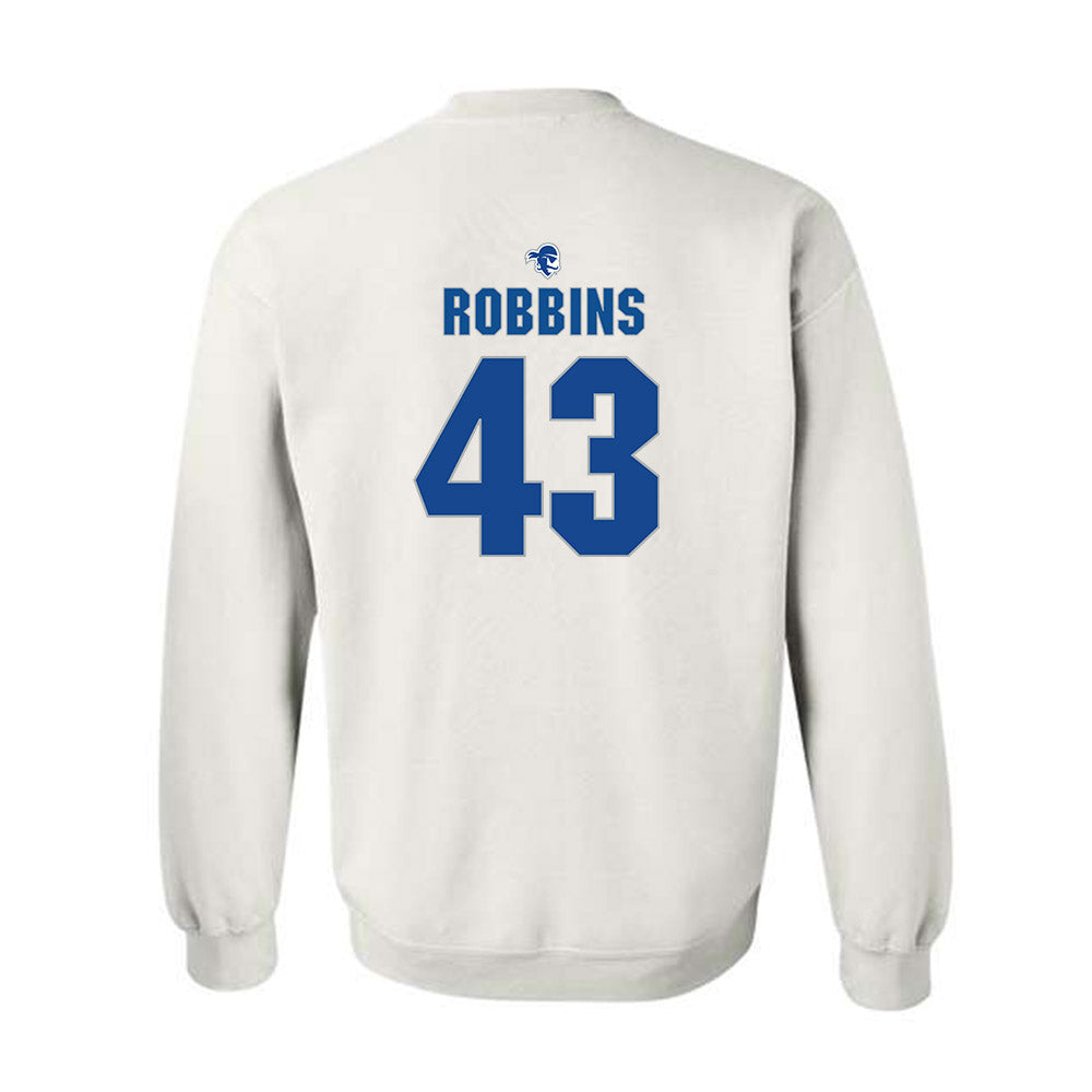 Seton Hall - NCAA Baseball : Aiden Robbins - Fashion Shersey Crewneck Sweatshirt