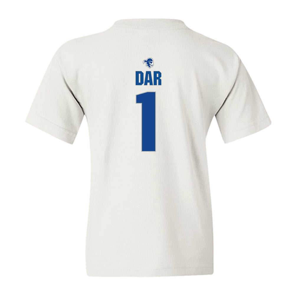 Seton Hall - NCAA Men's Basketball : Jacob Dar - Fashion Shersey Youth T-Shirt-1