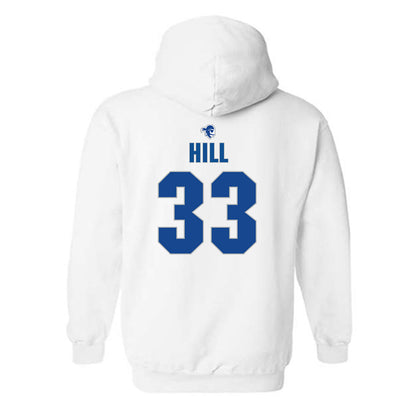 Seton Hall - NCAA Softball : Taylor Hill - Fashion Shersey Hooded Sweatshirt-1