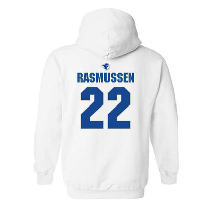 Seton Hall - NCAA Women's Volleyball : Alex Rasmussen - Fashion Shersey Hooded Sweatshirt-1