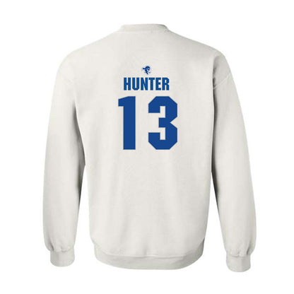 Seton Hall - NCAA Women's Basketball : Messiah Hunter - Fashion Shersey Crewneck Sweatshirt-1