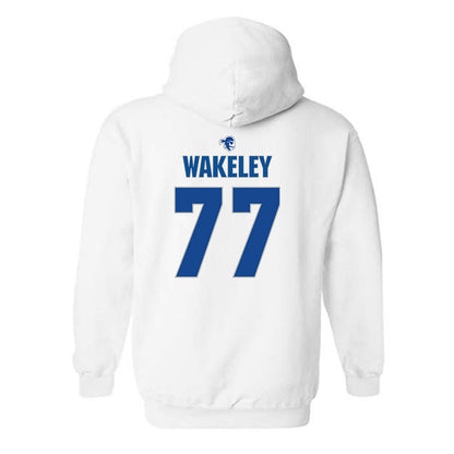 Seton Hall - NCAA Softball : Samantha Wakeley - Fashion Shersey Hooded Sweatshirt-1