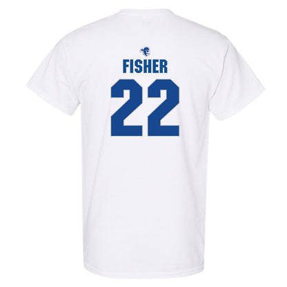 Seton Hall - NCAA Men's Basketball : Elijah Fisher - Fashion Shersey T-Shirt-1
