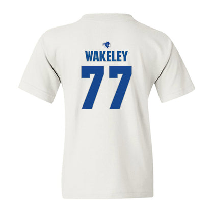 Seton Hall - NCAA Softball : Samantha Wakeley - Fashion Shersey Youth T-Shirt-1