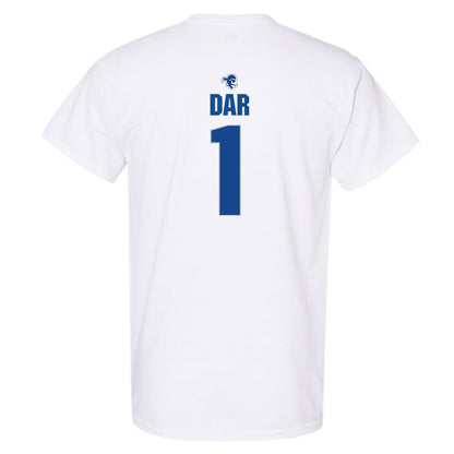 Seton Hall - NCAA Men's Basketball : Jacob Dar - Fashion Shersey T-Shirt-1