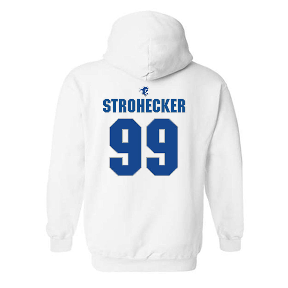 Seton Hall - NCAA Women's Soccer : Avery Strohecker - Fashion Shersey Hooded Sweatshirt