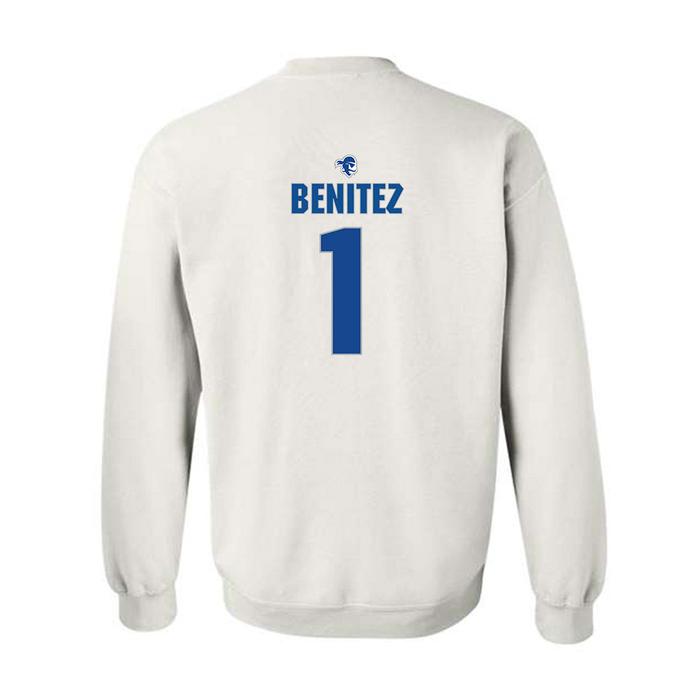 Seton Hall - NCAA Softball : Angelina Benitez - Fashion Shersey Crewneck Sweatshirt-1