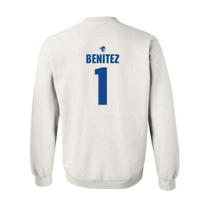 Seton Hall - NCAA Softball : Angelina Benitez - Fashion Shersey Crewneck Sweatshirt-1