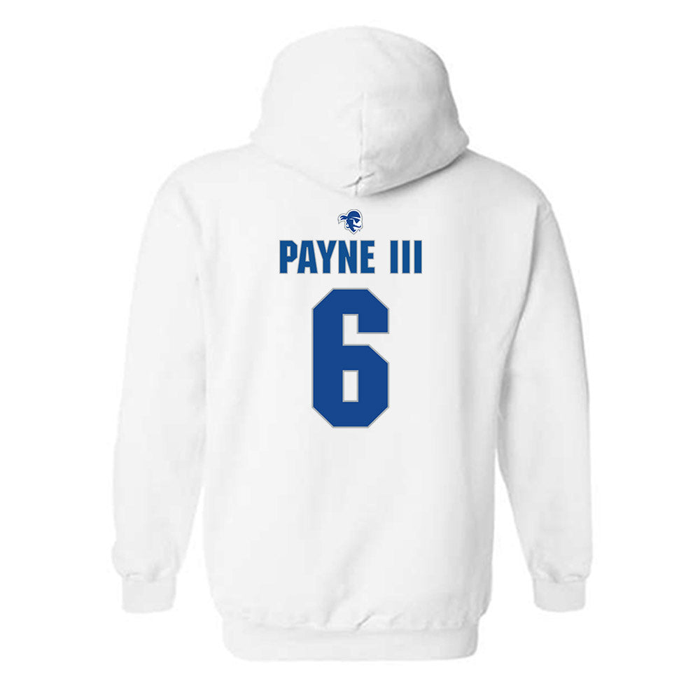Seton Hall - NCAA Men's Basketball : Stephon Payne III - Fashion Shersey Hooded Sweatshirt-1