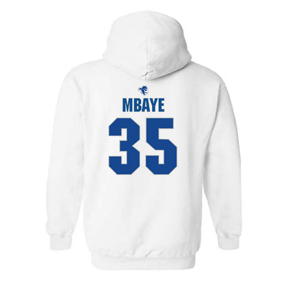 Seton Hall - NCAA Men's Basketball : Assane Mbaye - Fashion Shersey Hooded Sweatshirt-1