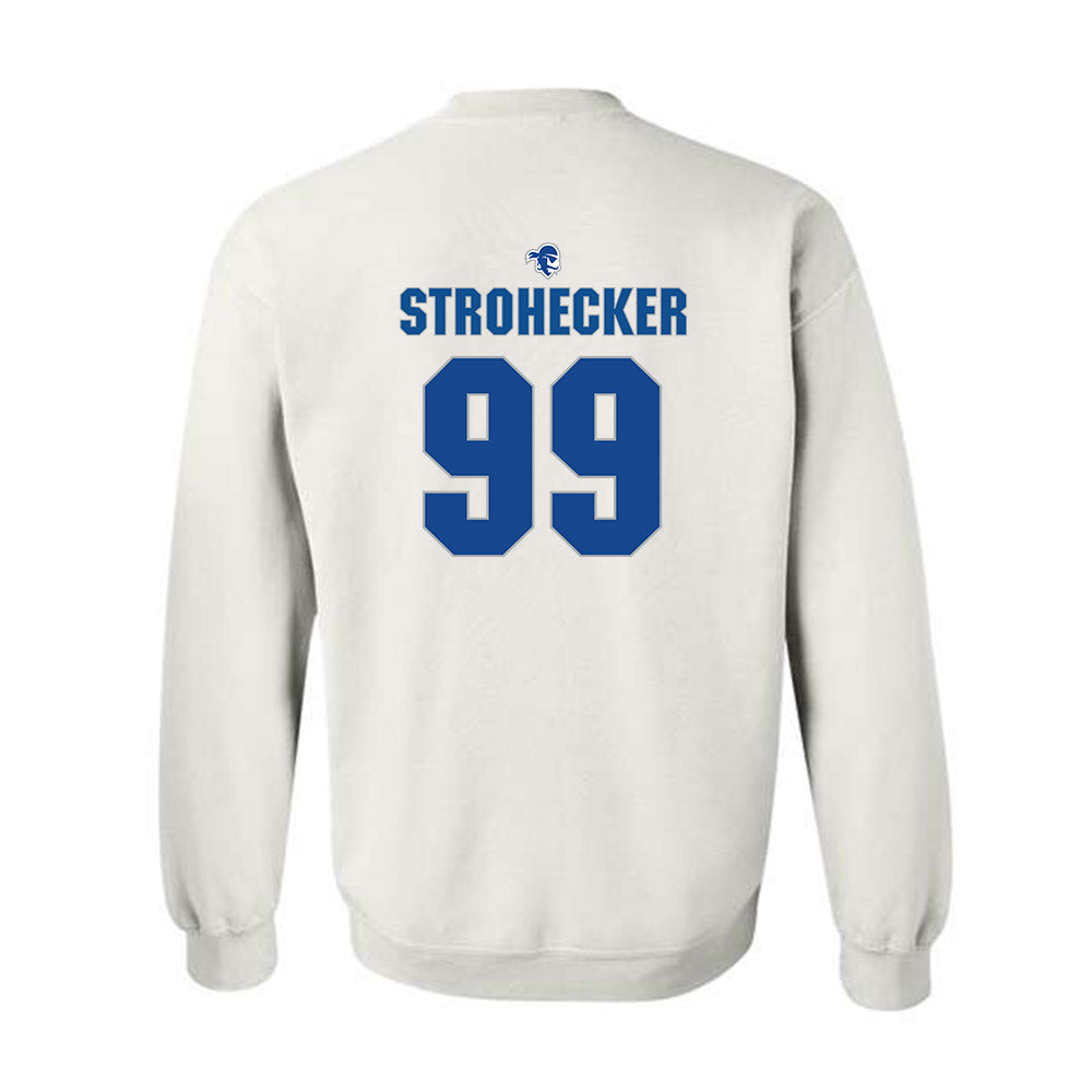 Seton Hall - NCAA Women's Soccer : Avery Strohecker - Fashion Shersey Crewneck Sweatshirt