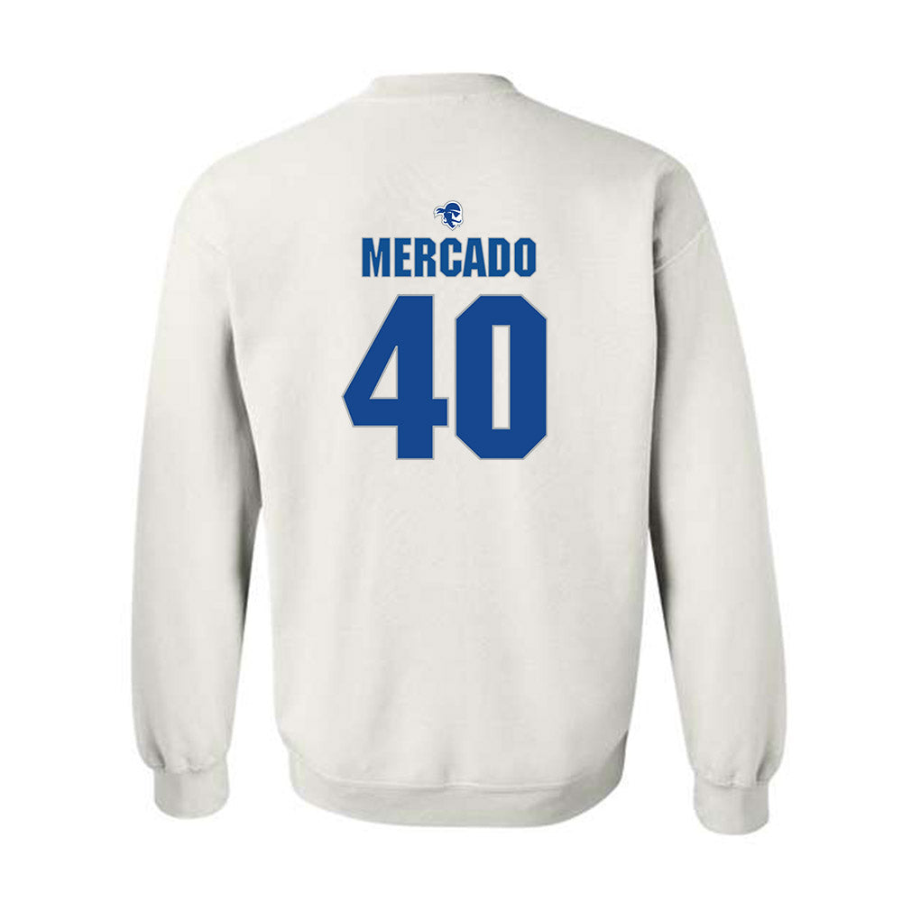 Seton Hall - NCAA Softball : Gabby Mercado - Fashion Shersey Crewneck Sweatshirt-1