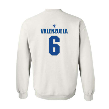 Seton Hall - NCAA Women's Basketball : Mariana Valenzuela - Fashion Shersey Crewneck Sweatshirt-1