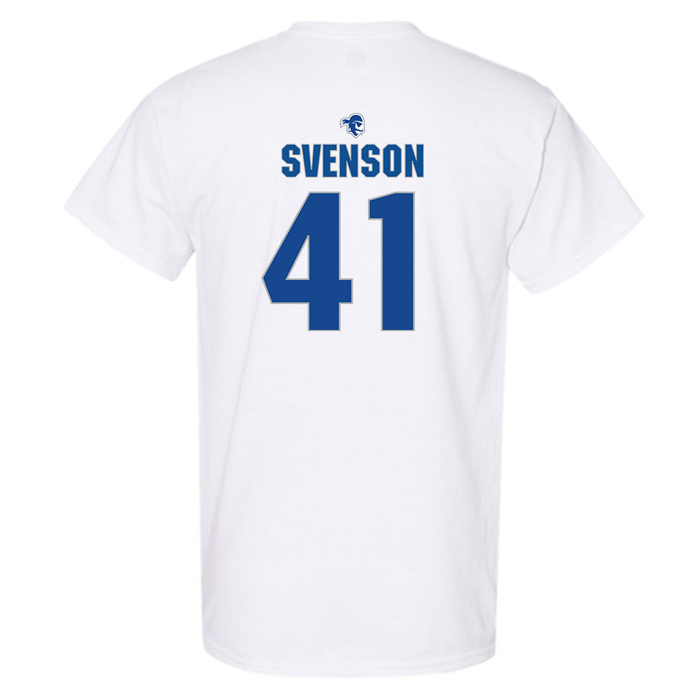 Seton Hall - NCAA Baseball : Steven Svenson - Fashion Shersey T-Shirt-1