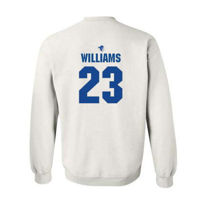 Seton Hall - NCAA Men's Basketball : Mike Williams - Fashion Shersey Crewneck Sweatshirt-1