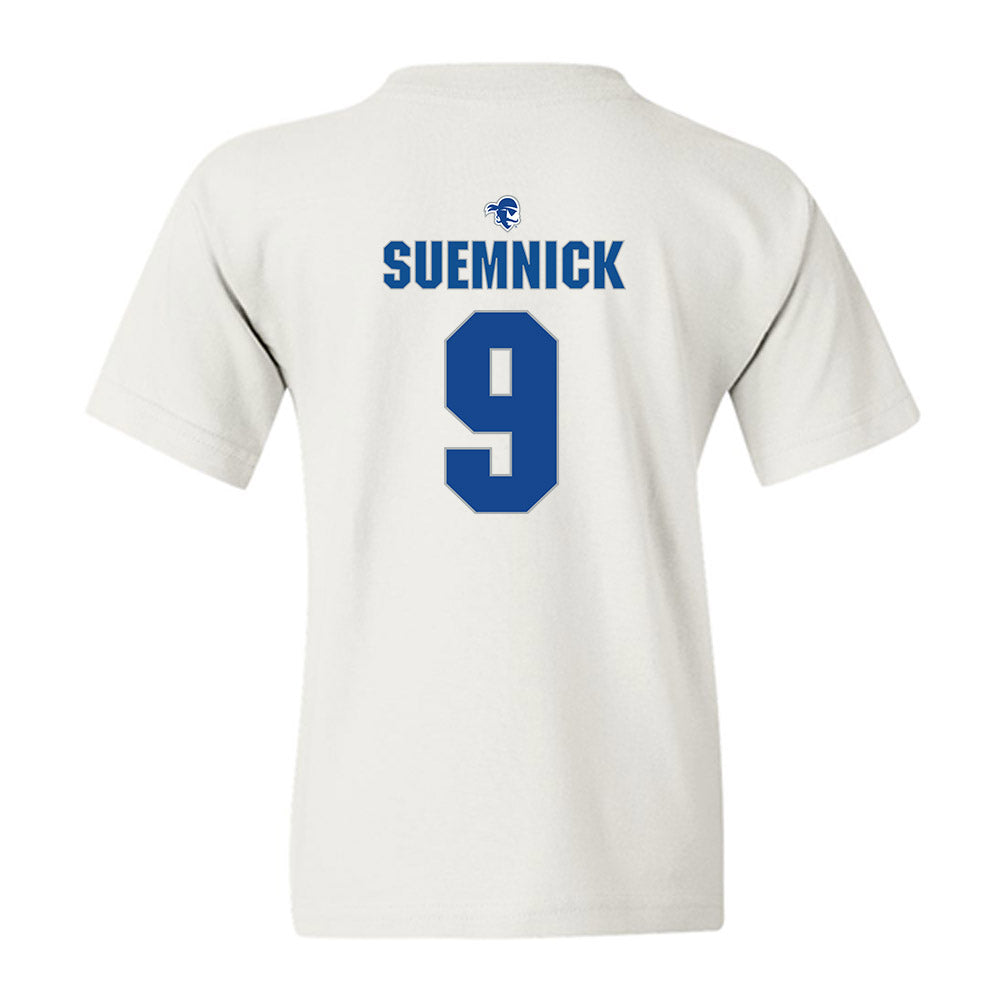 Seton Hall - NCAA Men's Basketball : Patrick Suemnick - Fashion Shersey Youth T-Shirt-1