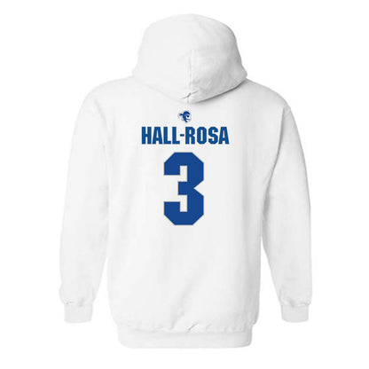 Seton Hall - NCAA Women's Basketball : Natalia Hall-Rosa - Fashion Shersey Hooded Sweatshirt-1