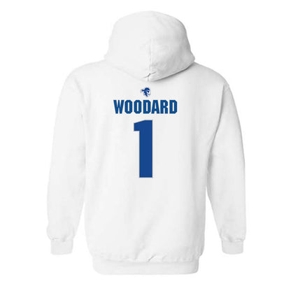 Seton Hall - NCAA Women's Basketball : Arianna Woodard - Fashion Shersey Hooded Sweatshirt-1