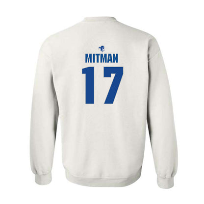 Seton Hall - NCAA Softball : Molly Mitman - Fashion Shersey Crewneck Sweatshirt-1