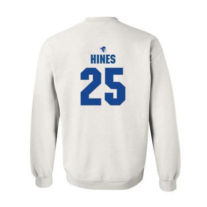 Seton Hall - NCAA Men's Basketball : Na'Jai Hines - Fashion Shersey Crewneck Sweatshirt-1