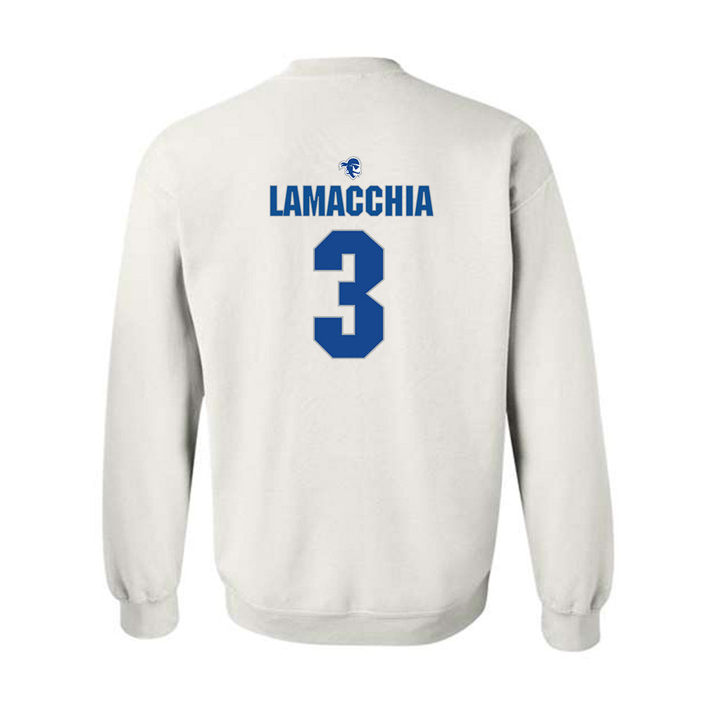 Seton Hall - NCAA Women's Volleyball : Faith LaMacchia - Crewneck Sweatshirt Classic Shersey