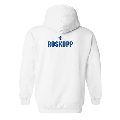 Seton Hall - NCAA Women's Cross Country : Kennedy Roskopp - Fashion Shersey Hooded Sweatshirt-1