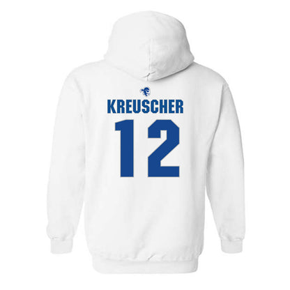 Seton Hall - NCAA Softball : Kyra Kreuscher - Fashion Shersey Hooded Sweatshirt-1