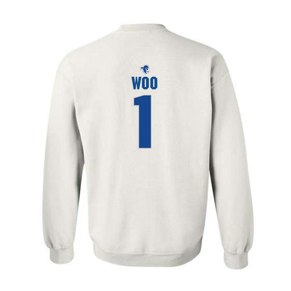 Seton Hall - NCAA Women's Volleyball : Mason Woo - Fashion Shersey Crewneck Sweatshirt-1