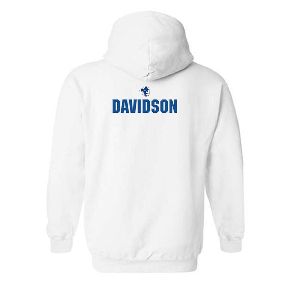 Seton Hall - NCAA Women's Tennis : Jaden Davidson - Fashion Shersey Hooded Sweatshirt-1