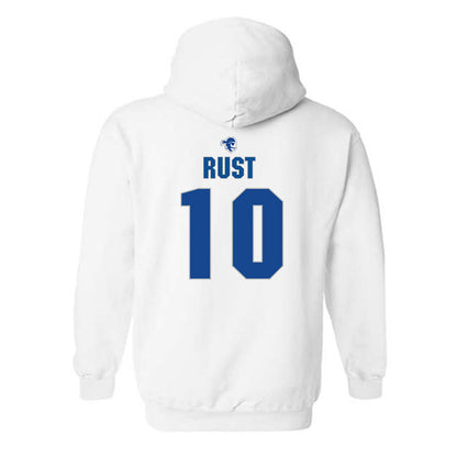 Seton Hall - NCAA Women's Basketball : Cameron Rust - Fashion Shersey Hooded Sweatshirt-1