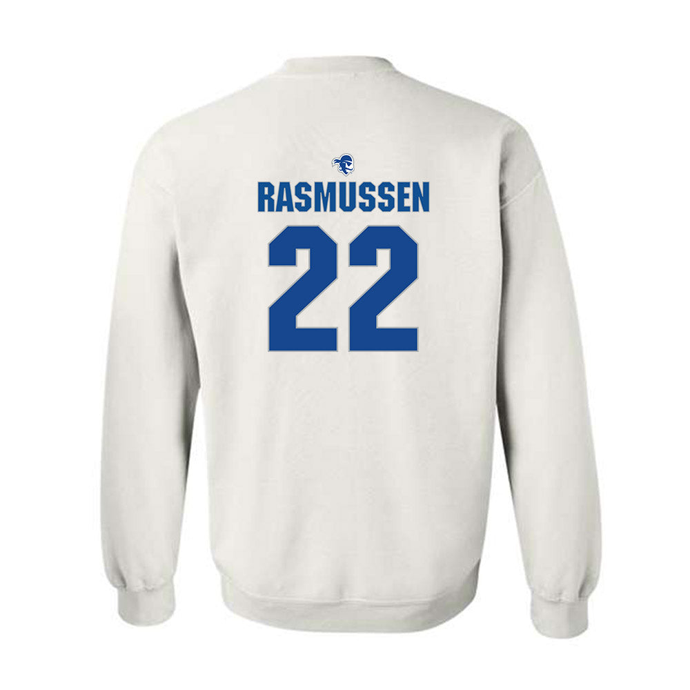 Seton Hall - NCAA Women's Volleyball : Alex Rasmussen - Fashion Shersey Crewneck Sweatshirt-1