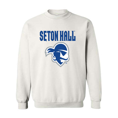 Seton Hall - NCAA Men's Basketball : David Tubek - Fashion Shersey Crewneck Sweatshirt-0