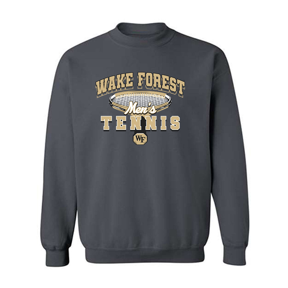 Wake Forest - NCAA Men's Tennis : Ariel Zauber - Generic Sports Shersey Crewneck Sweatshirt-0