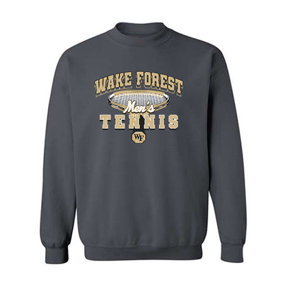 Wake Forest - NCAA Men's Tennis : Ariel Zauber - Generic Sports Shersey Crewneck Sweatshirt-0