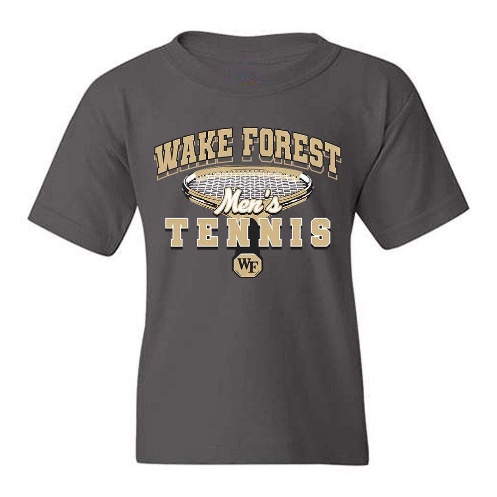 Wake Forest - NCAA Men's Tennis : Ariel Zauber - Generic Sports Shersey Youth T-Shirt-0