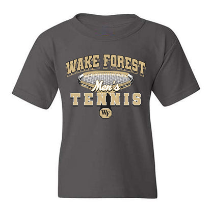 Wake Forest - NCAA Men's Tennis : Ariel Zauber - Generic Sports Shersey Youth T-Shirt-0