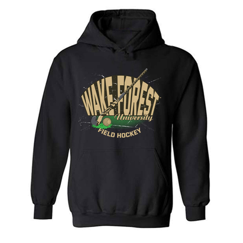 Wake Forest - NCAA Women's Field Hockey : Ava Moore - Generic Sports Shersey Hooded Sweatshirt-0