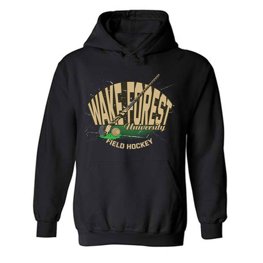 Wake Forest - NCAA Women's Field Hockey : Rory Heslin - Generic Sports Shersey Hooded Sweatshirt-0