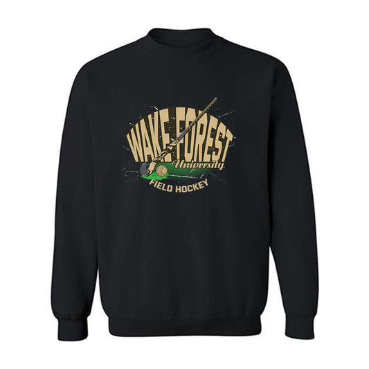 Wake Forest - NCAA Women's Field Hockey : Rory Heslin - Generic Sports Shersey Crewneck Sweatshirt-0