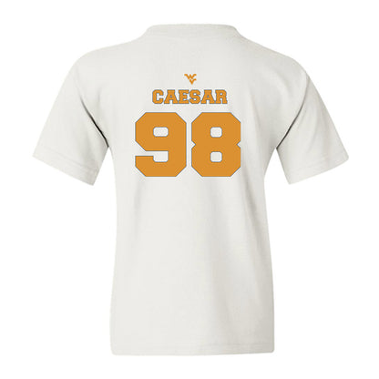 West Virginia - NCAA Football : Brandon Caesar - Generic Sports Shersey Youth T-Shirt-1