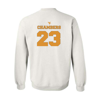 West Virginia - NCAA Football : Jason Chambers - Generic Sports Shersey Crewneck Sweatshirt-1