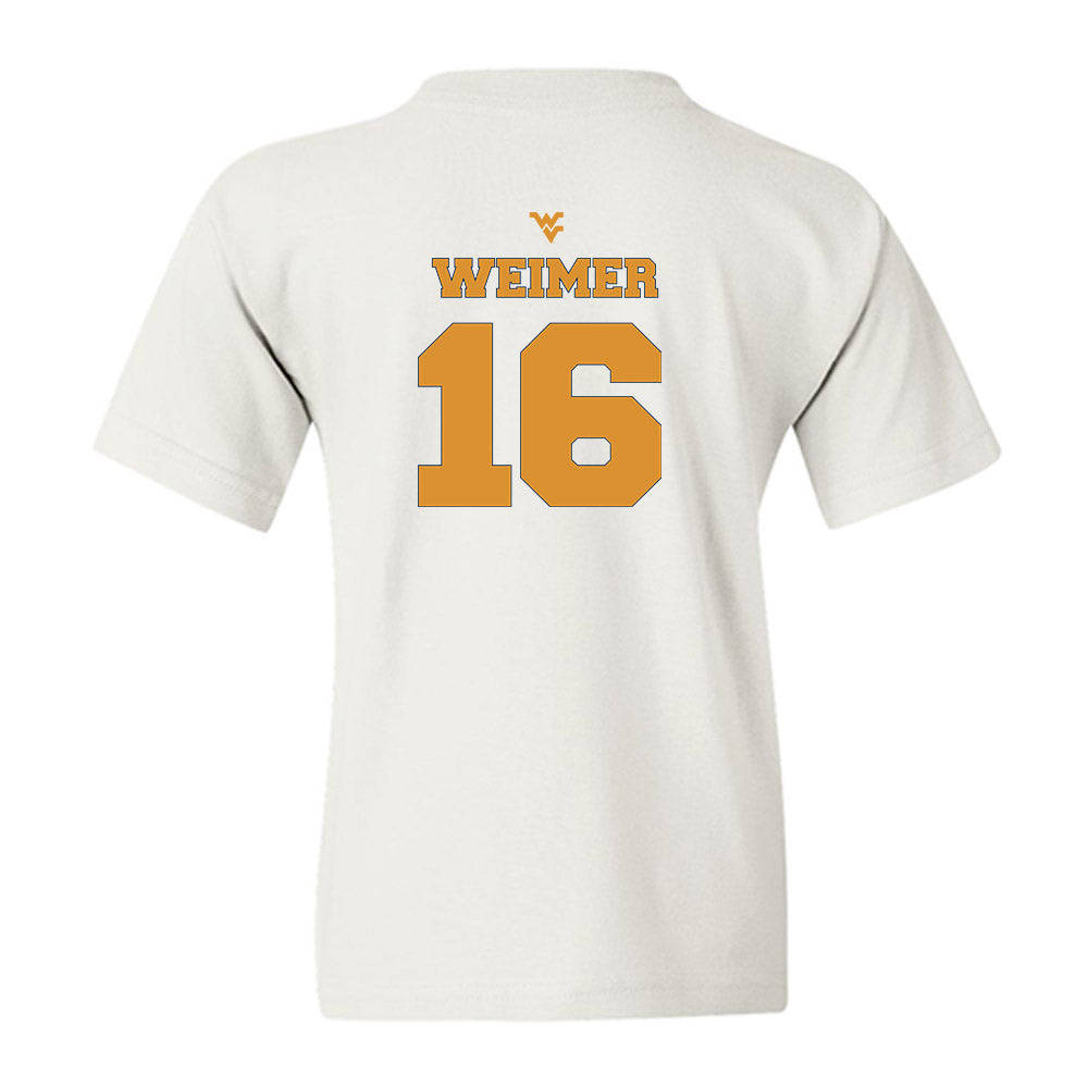 West Virginia - NCAA Football : Jeffrey Weimer - Generic Sports Shersey Youth T-Shirt-1