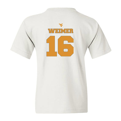 West Virginia - NCAA Football : Jeffrey Weimer - Generic Sports Shersey Youth T-Shirt-1