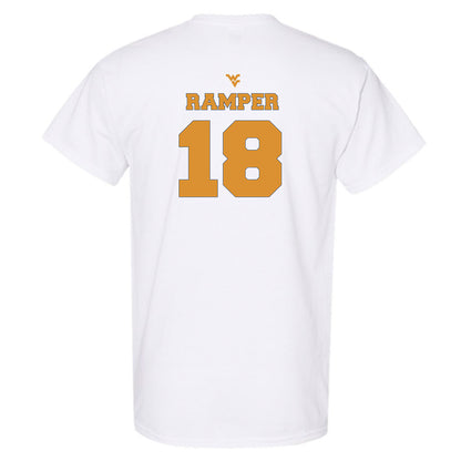 West Virginia - NCAA Football : Logan Ramper - Generic Sports Shersey T-Shirt-1