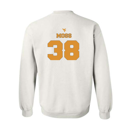 West Virginia - NCAA Football : Macguire Moss - Generic Sports Shersey Crewneck Sweatshirt-1
