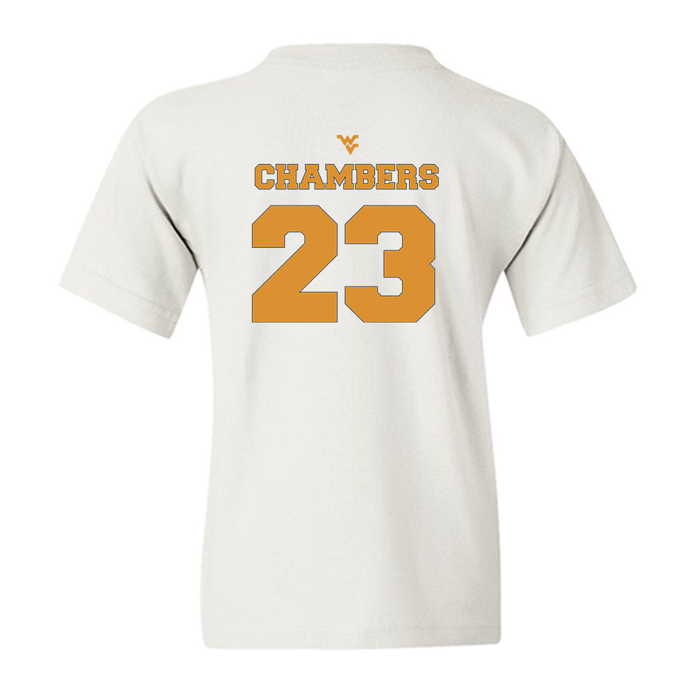 West Virginia - NCAA Football : Jason Chambers - Generic Sports Shersey Youth T-Shirt-1