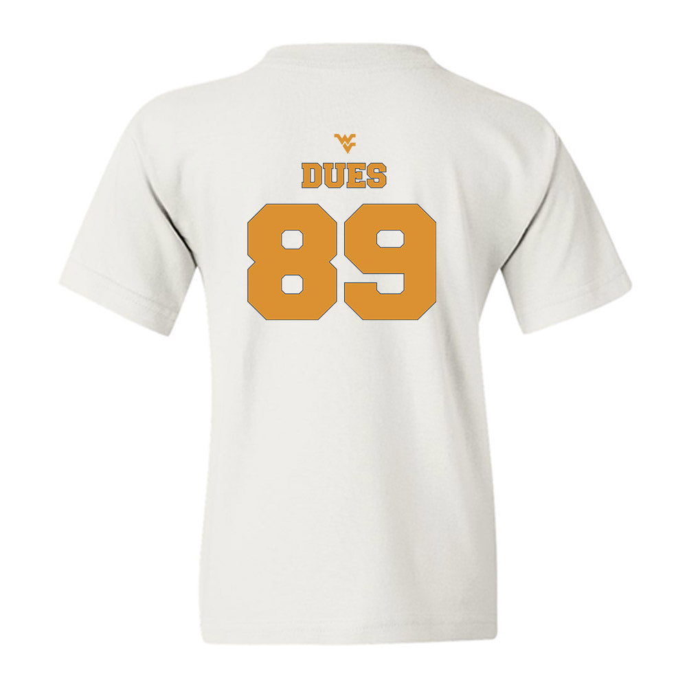 West Virginia - NCAA Football : Tyshawn Dues - Generic Sports Shersey Youth T-Shirt-1